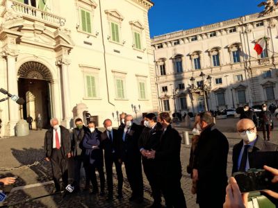 I Presidenti delle Regioni al Quirinale - 29.01.2022